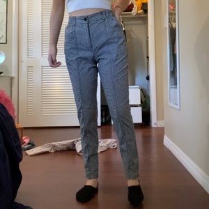 Gingham pants